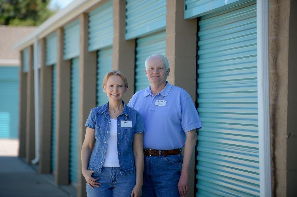 Randy and Jill, on-site managers at Brookridge Self Storage